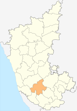 Ahamedpura is in Hassan district