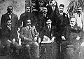 Muhammad Ali Jinnah, seated, third from the left, supported the Lucknow Pact in 1916, ending the Muslim League-Congress rift.