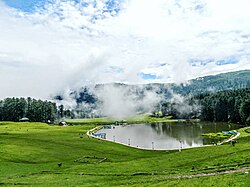 Sanasar : A Small Lake in Patnitop