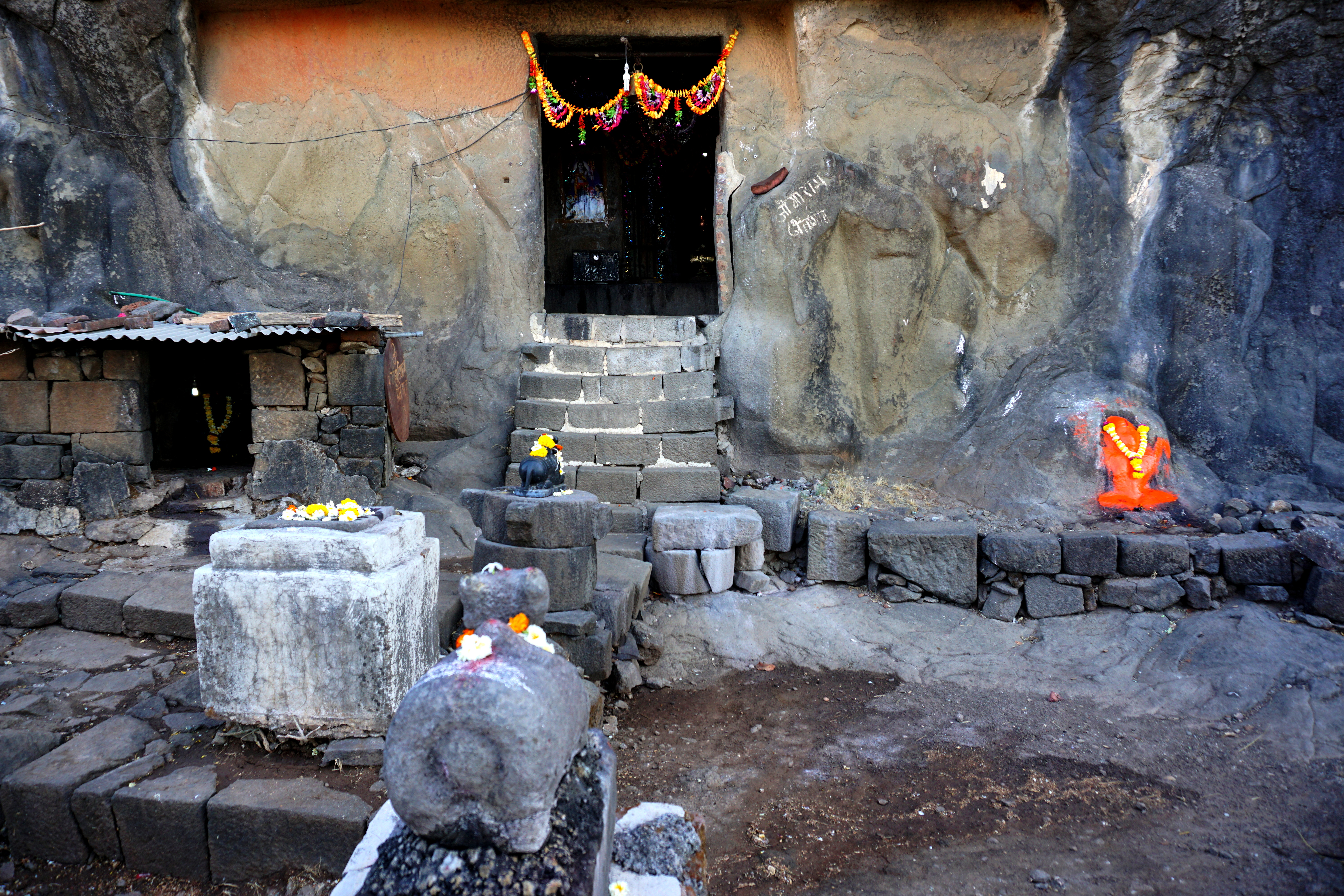 Vihara, now occupied.