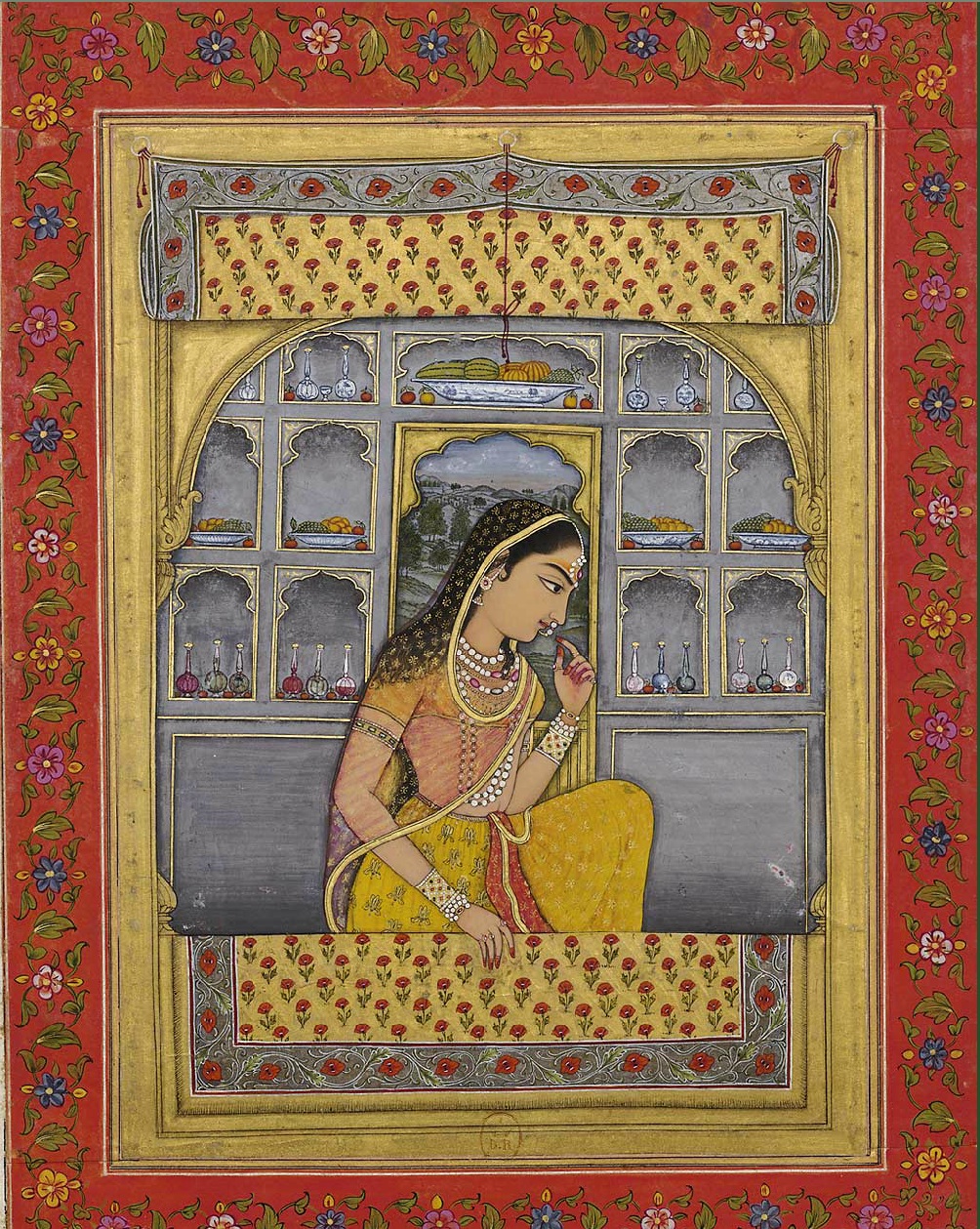 22Princess Padmavati ca. 1765 Bibliothèque nationale de France, Paris.jpg