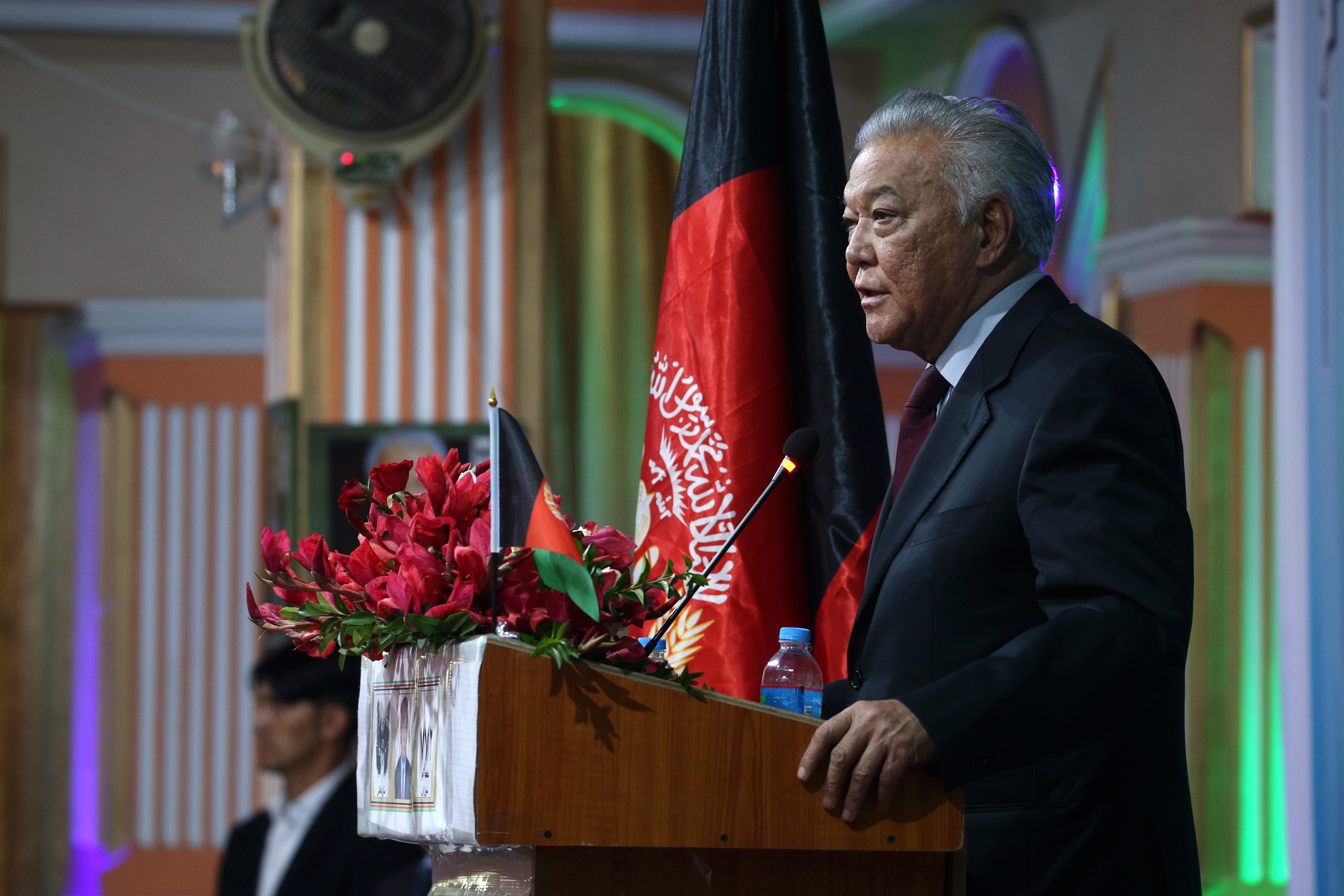 Abbas Noyan is a politician, who served as a member of the Afghanistan Parliament, representative of the people of Kabul province from 2005 to 2010. He is the current Afghanistan's ambassador to Sweden[92]