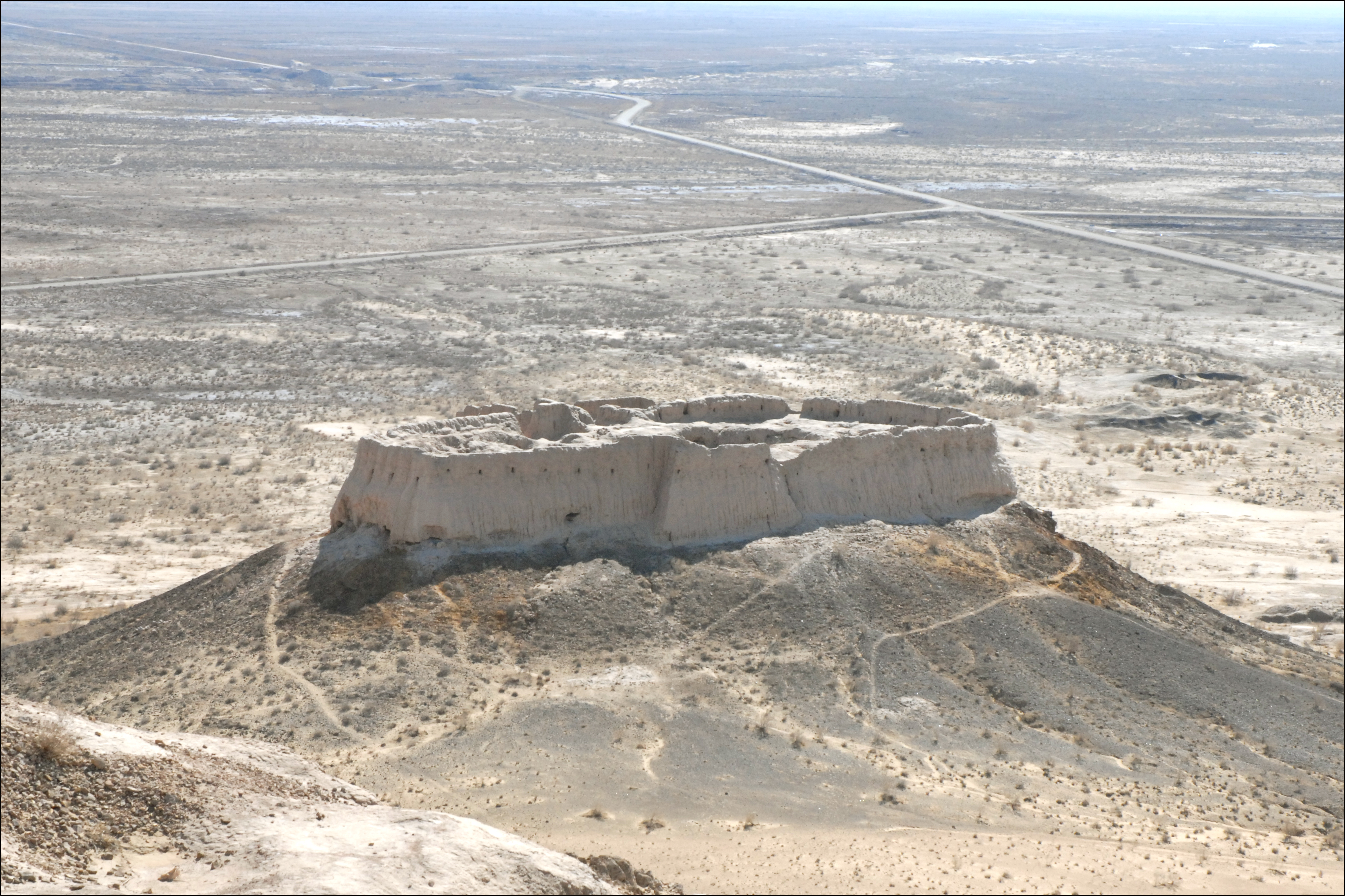 The fortress of Ayaz Kala
