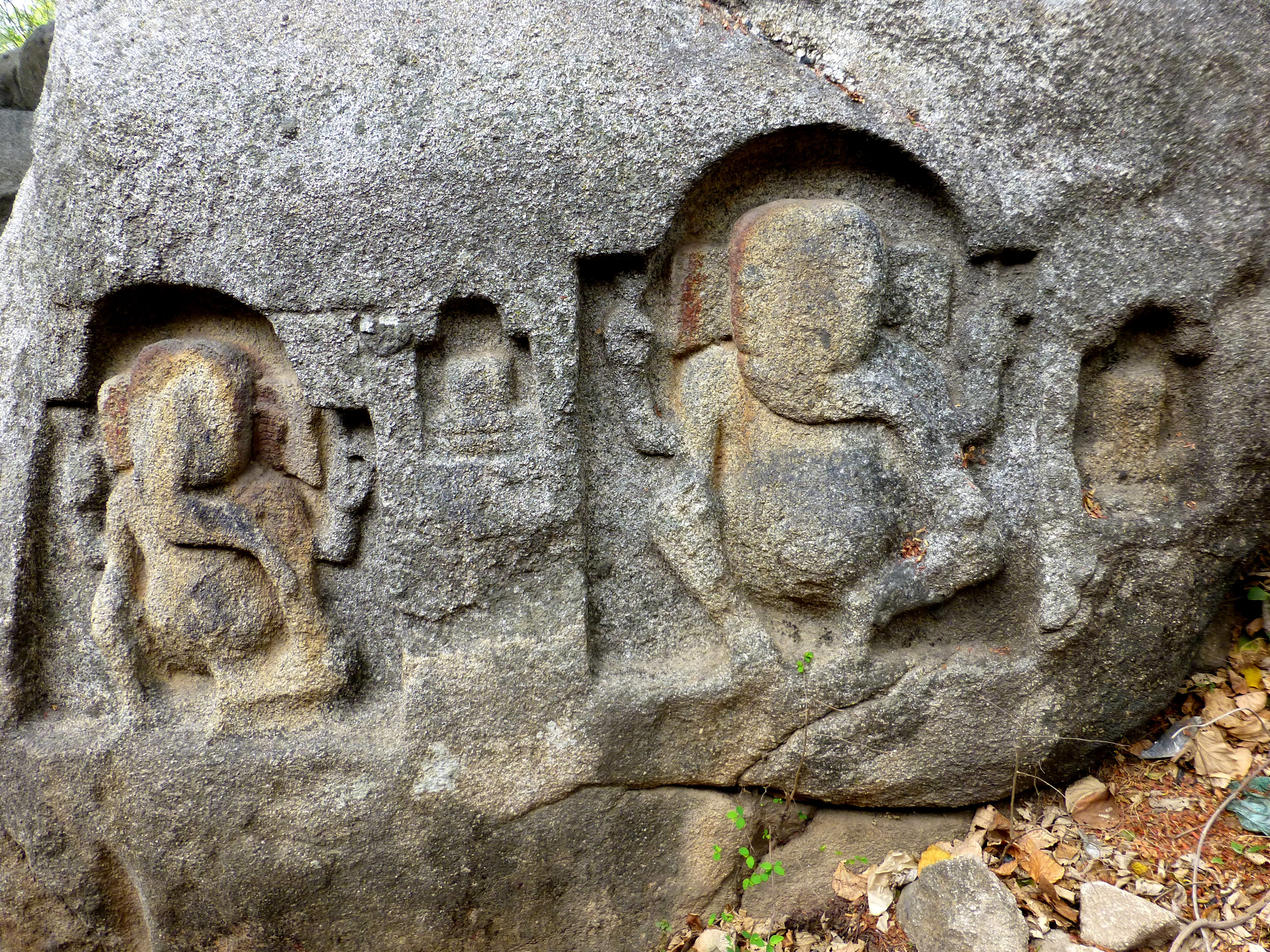 Statues of Ganesh.
