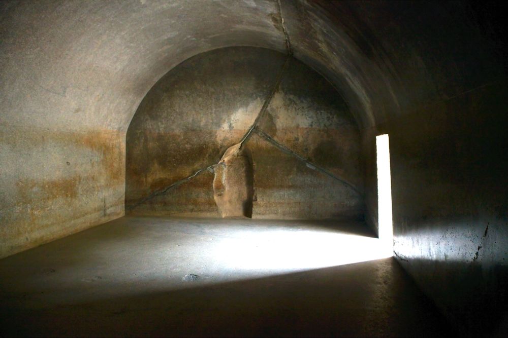 Cave of Sudama, dedicated to the Ajivikas by Ashoka. Barabar Caves, 3rd century BCE.