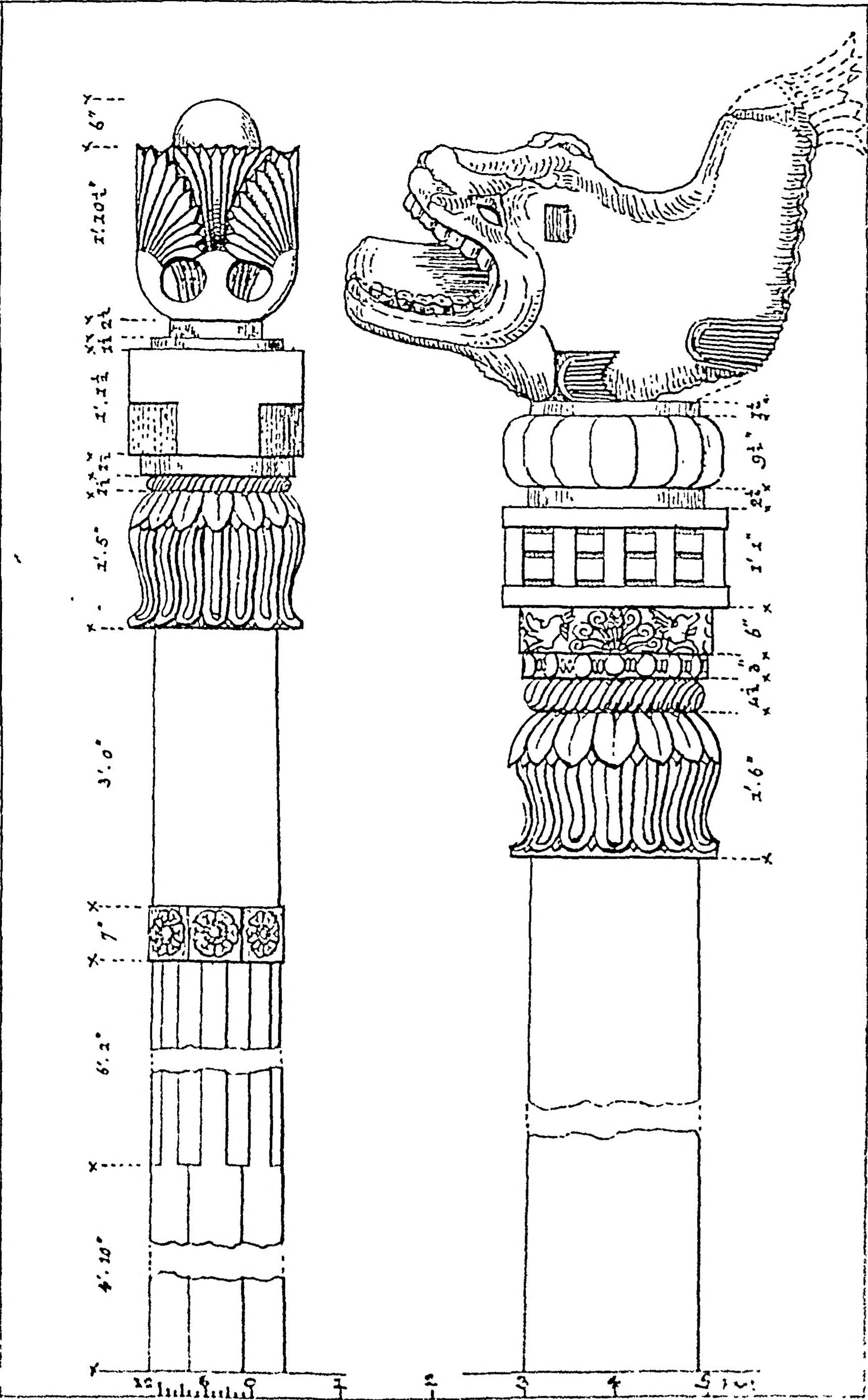 Besnagar pillar capitals
