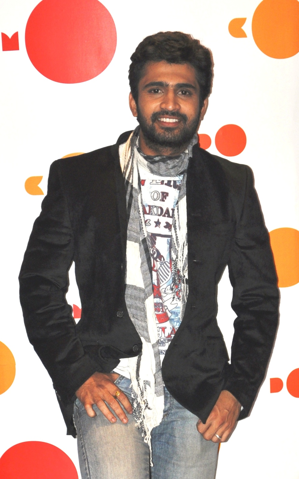 Chinmay Udgirkar at premiere of Shyamche Vadil.JPG