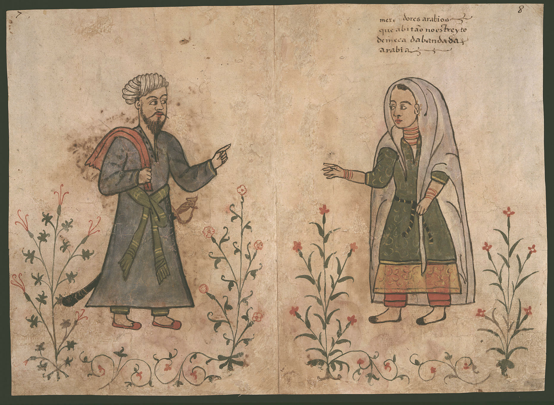 Arabian merchants from the Hejaz.