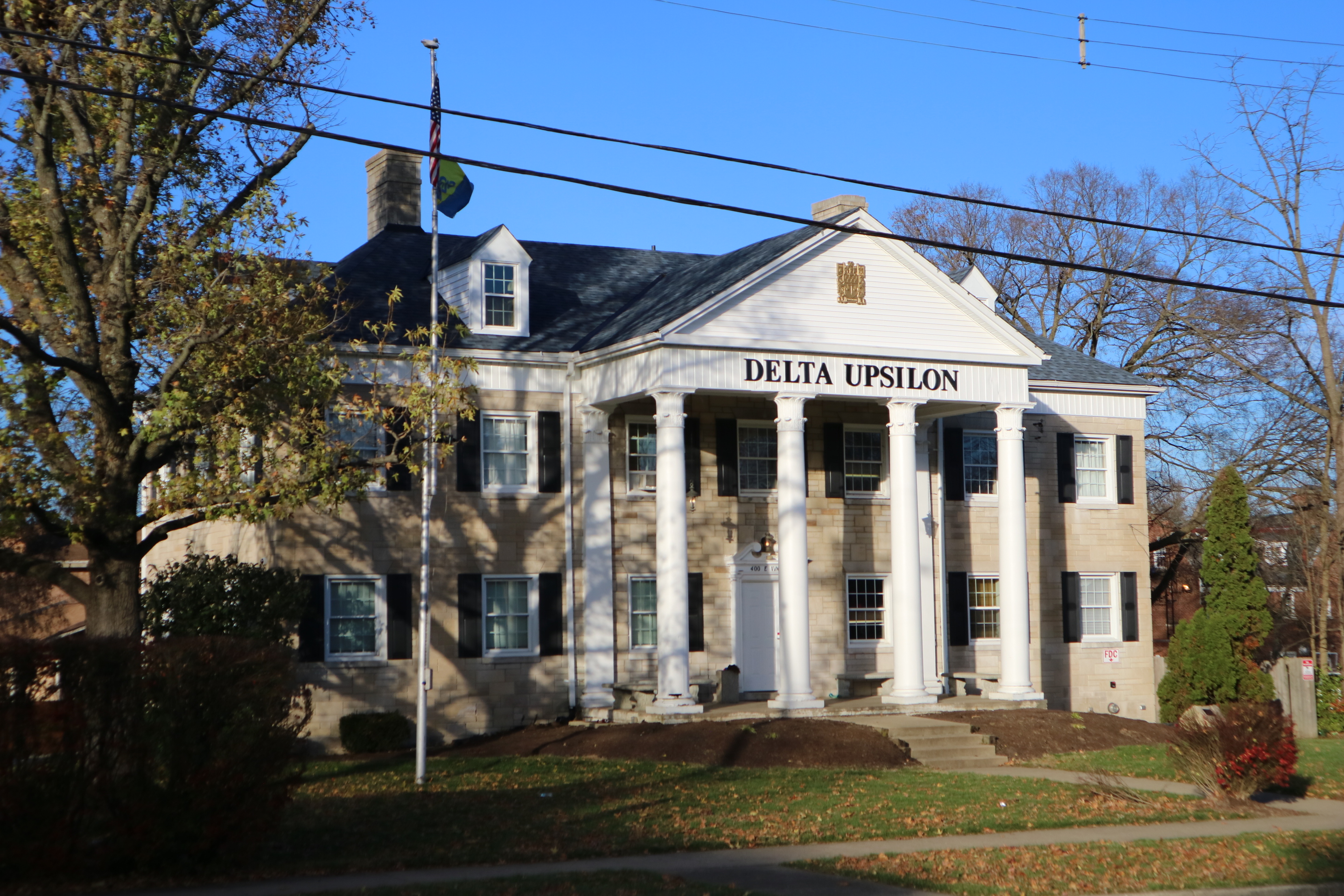 Miami chapter house of Delta Upsilon