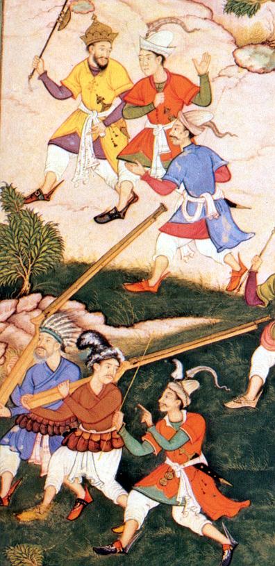 16th-century illustration of soldiers