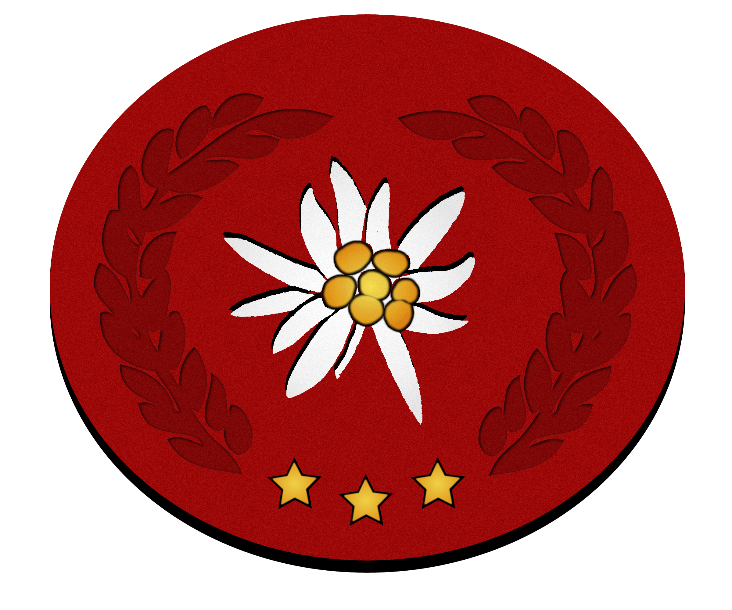 Rank insignia in the Swiss postal service.