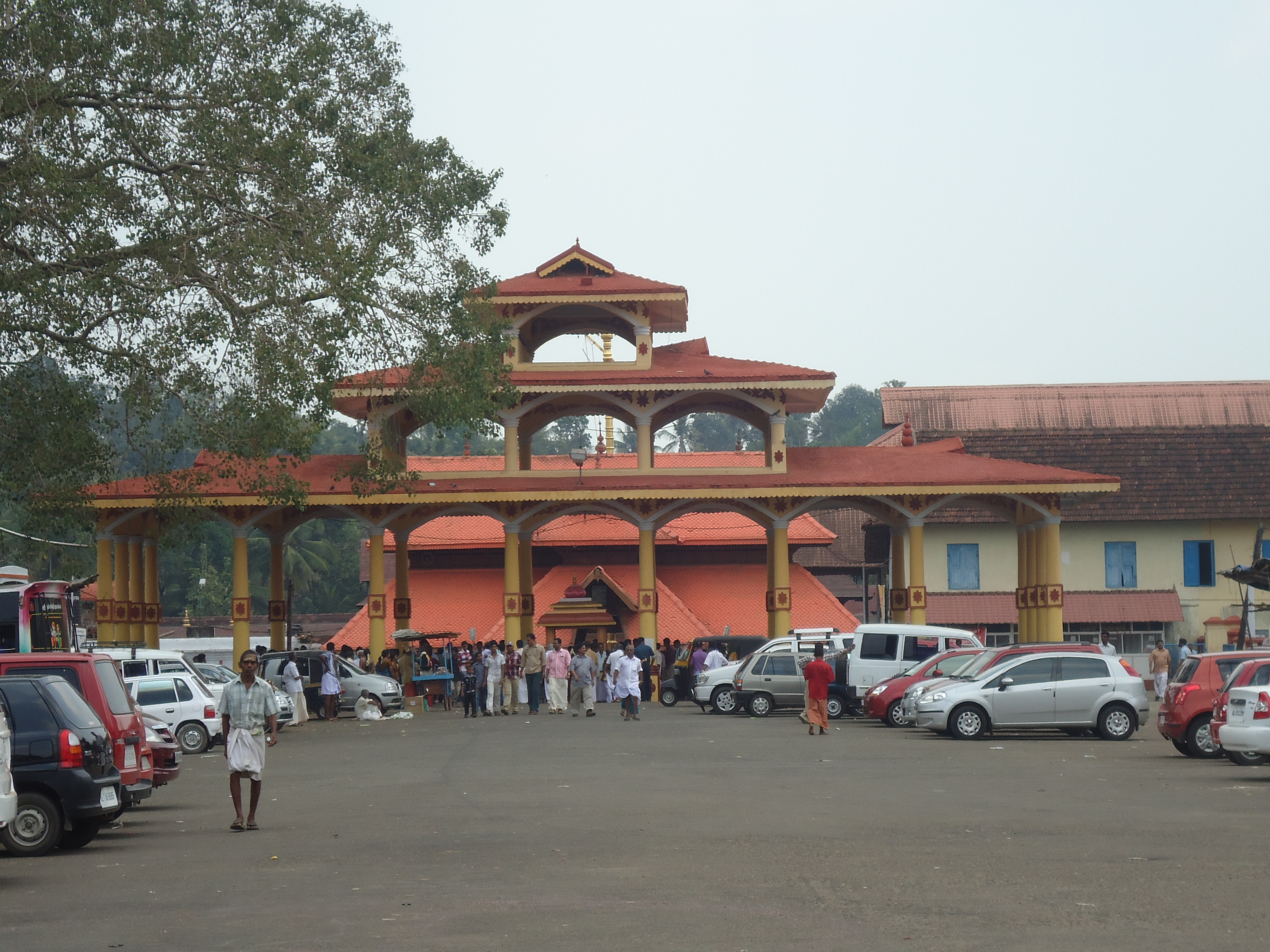 Temple entrance