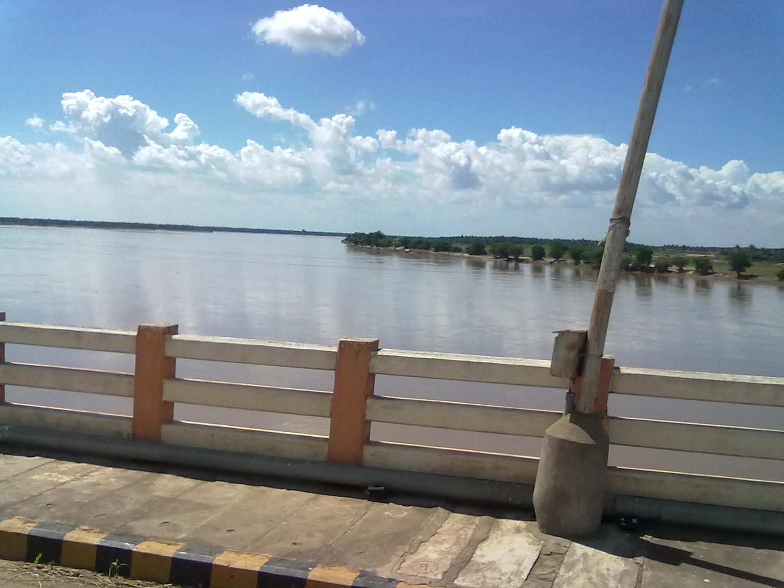 Godavari River in flood