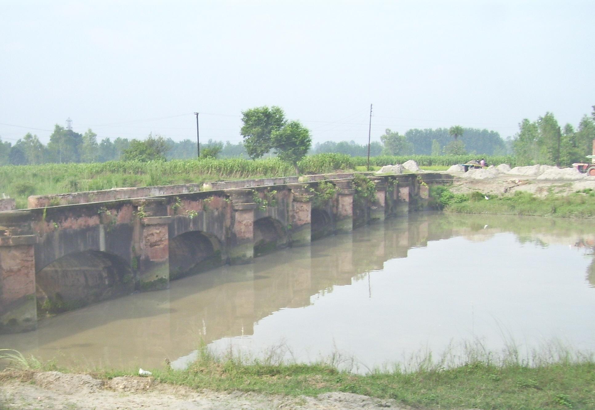 The same East India Company bridge as in the lead paragraph photographed from the other side.