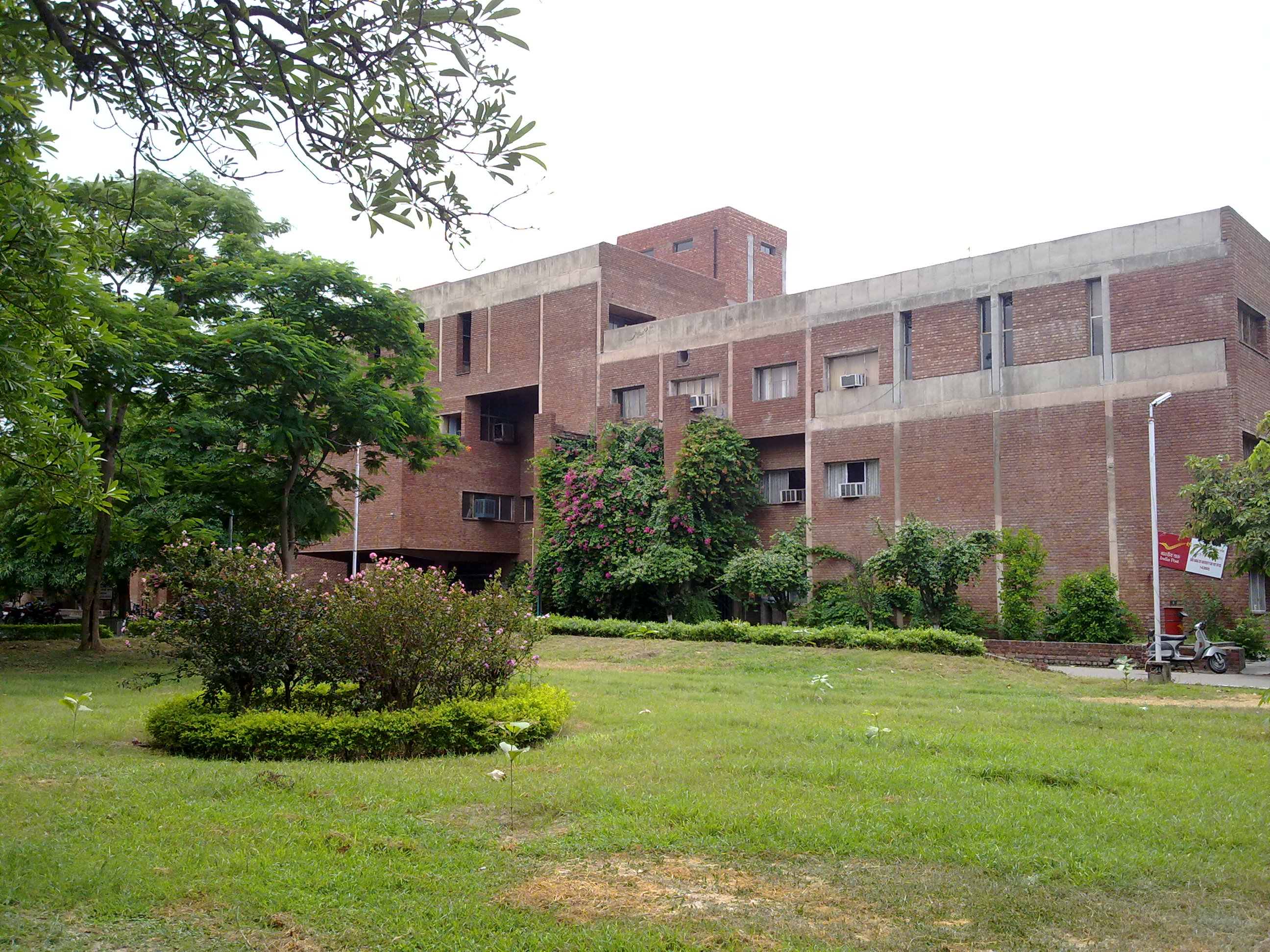 Administration block and post office