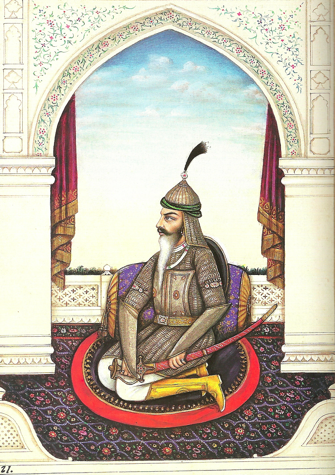 His Deputy was Raja Mahan Mirpuri