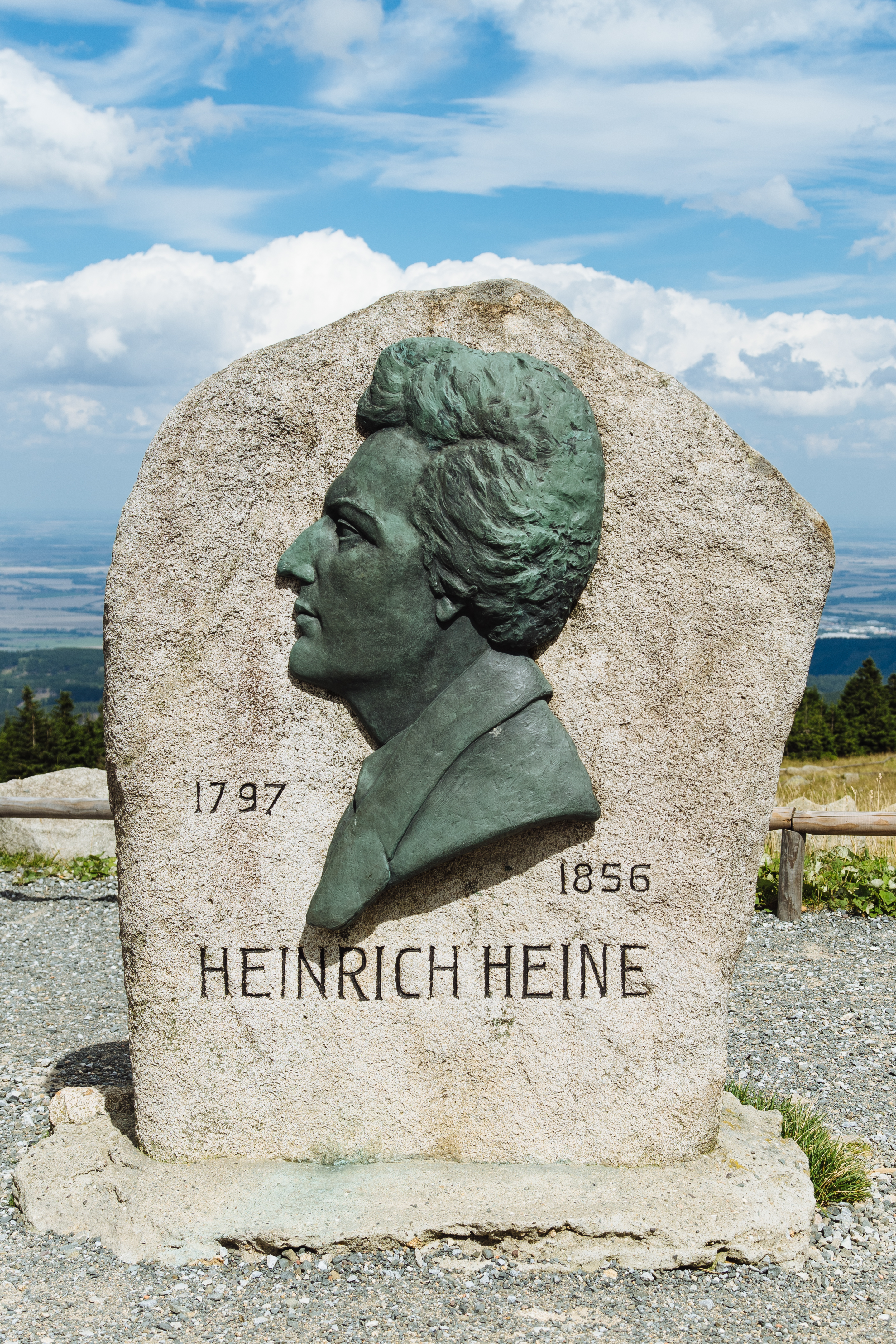 Monument on Mount Brocken, Germany