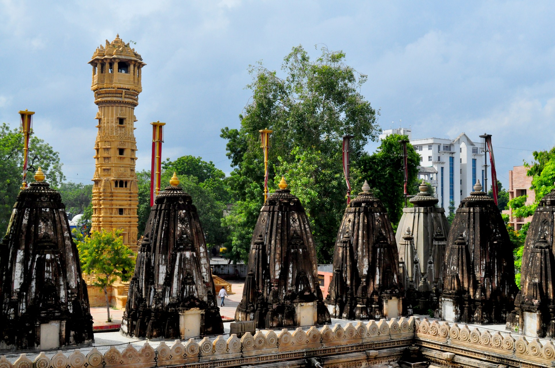 Kirti Stambh from temple