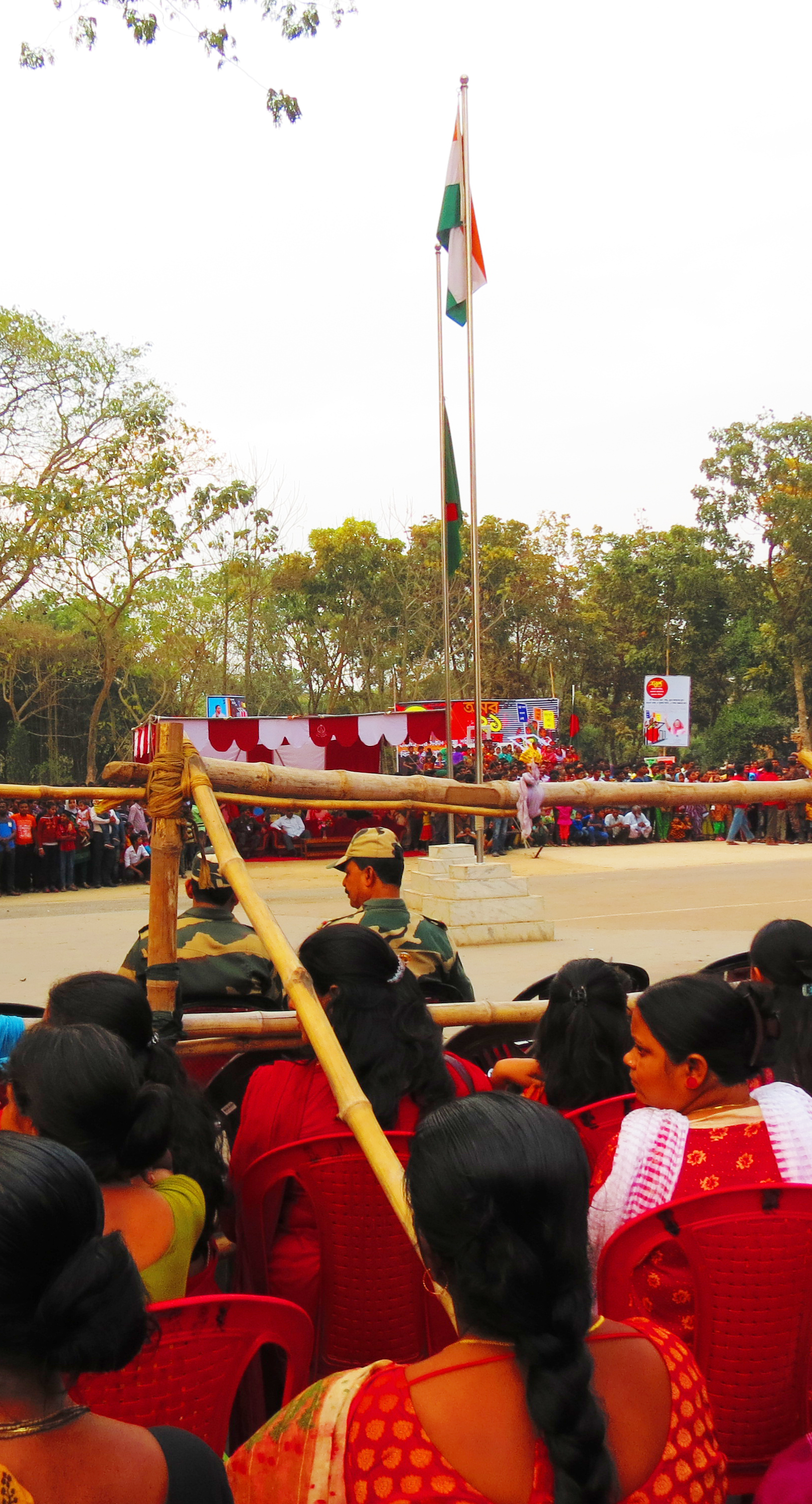 India and Bangladesh Flags.JPG