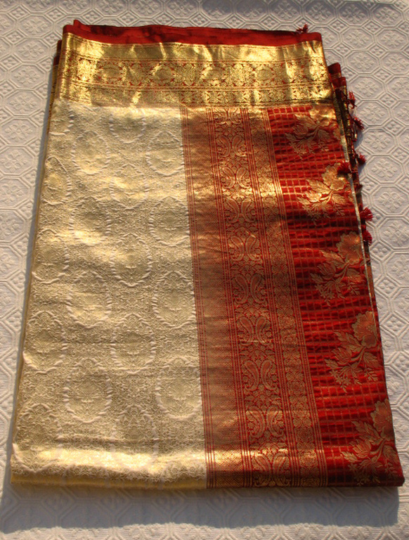 Handloom Kanchivaram silk sari