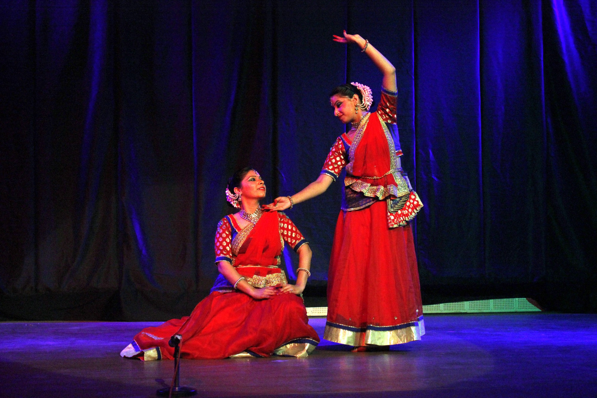 Kathak duet performance