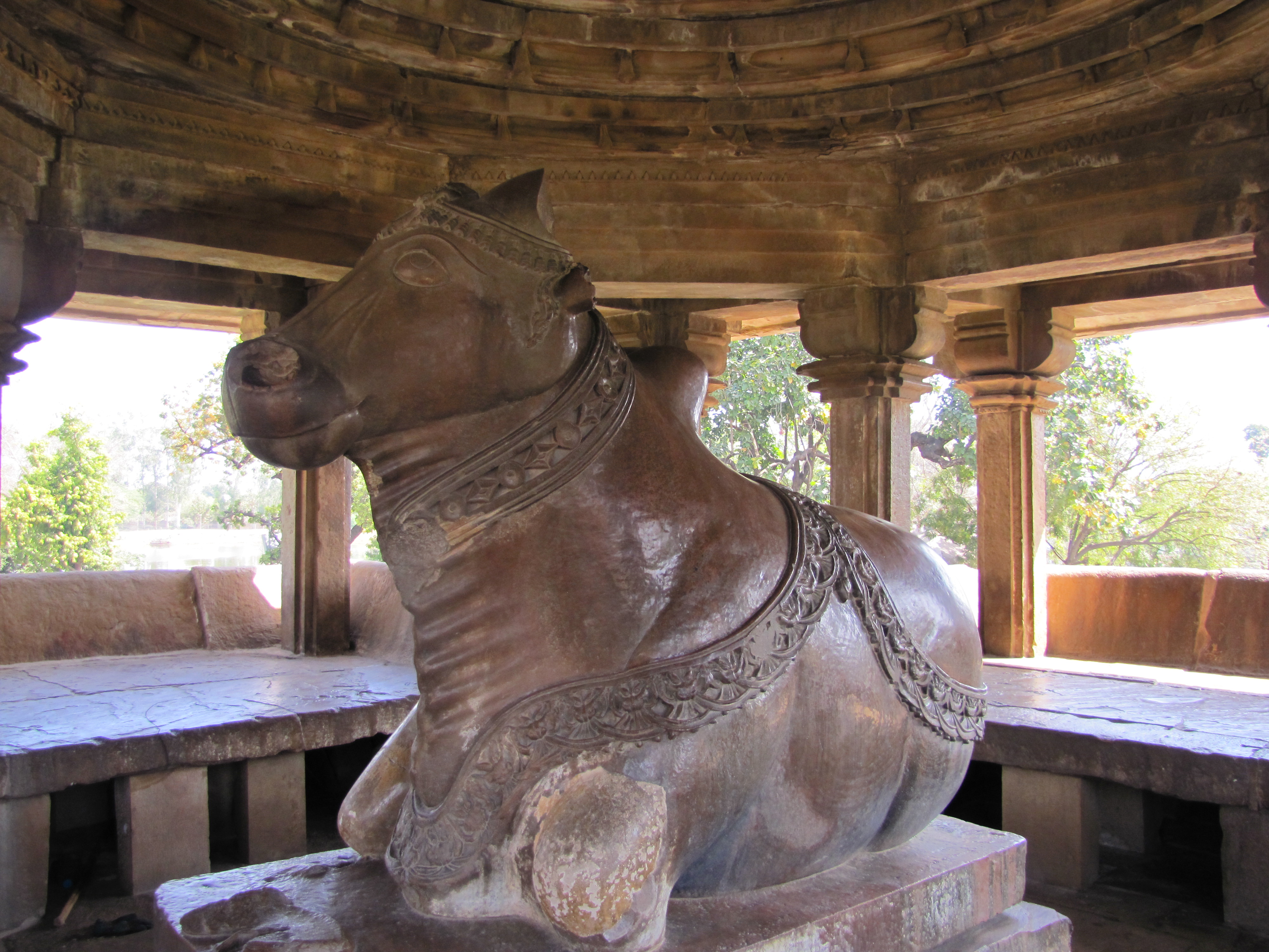 Nandi, Nandi Temple, Khajuraho India