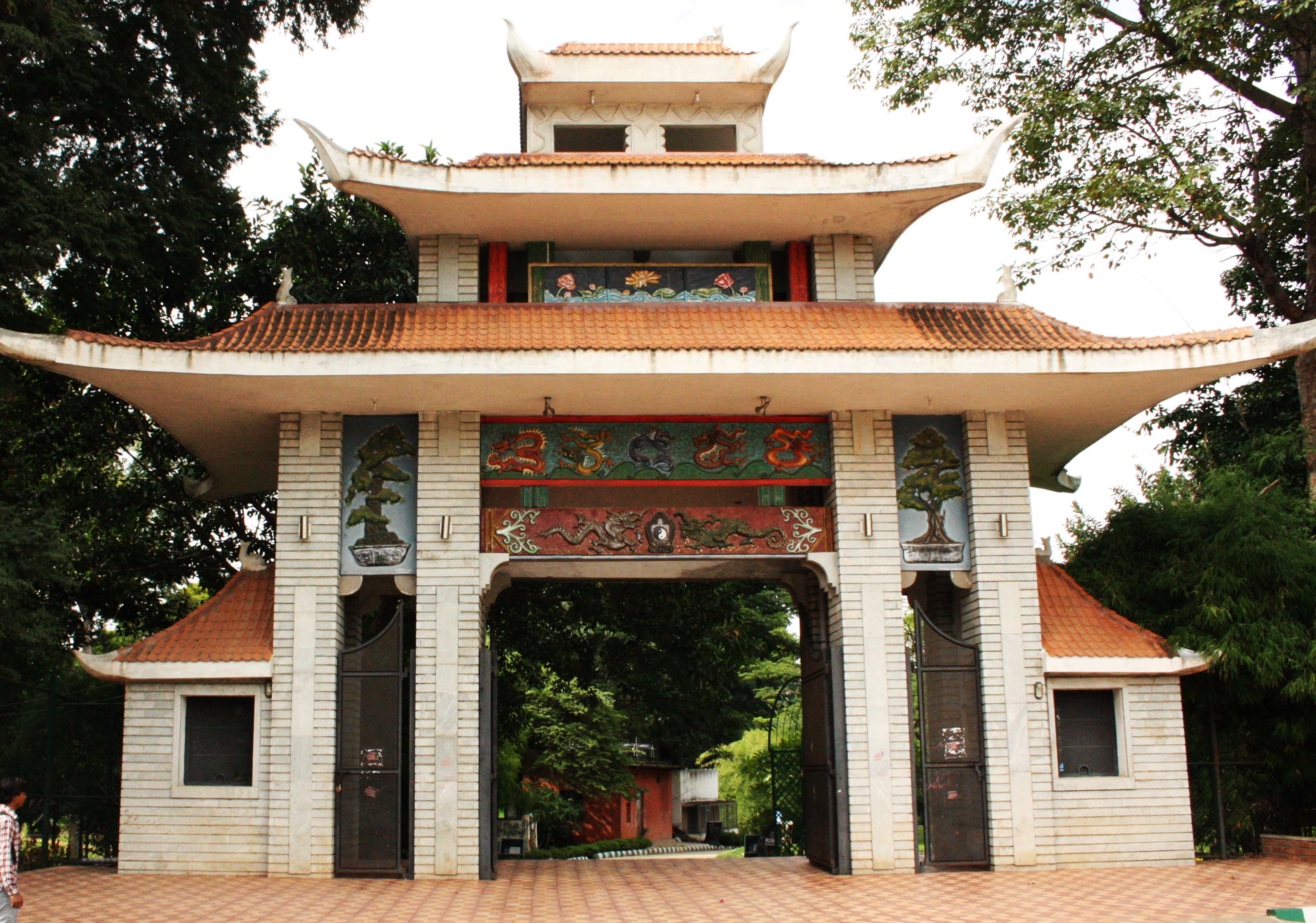 A Japanese decorative monument found in Lalbagh