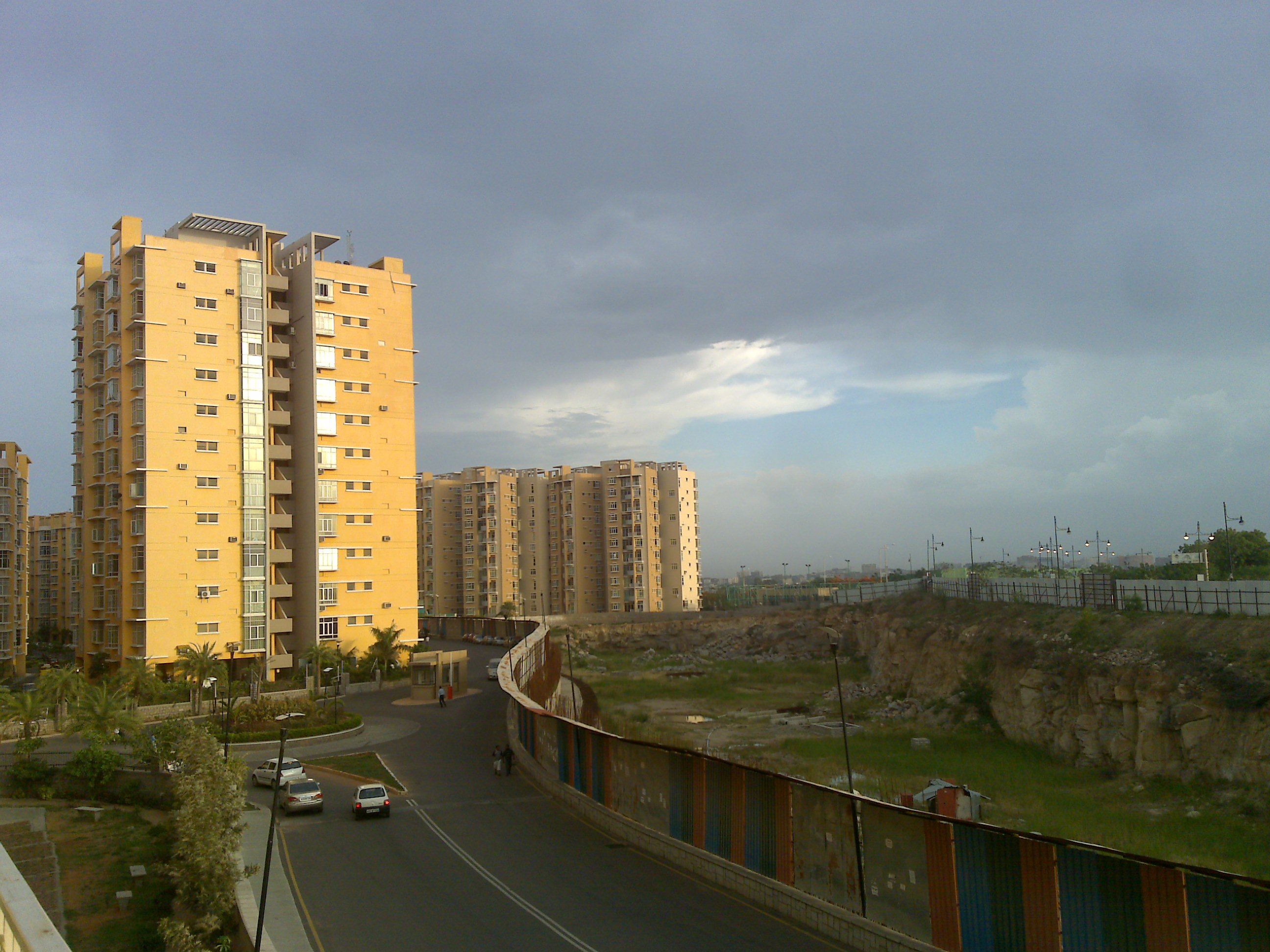 Malysian township at Kukatpally.jpg
