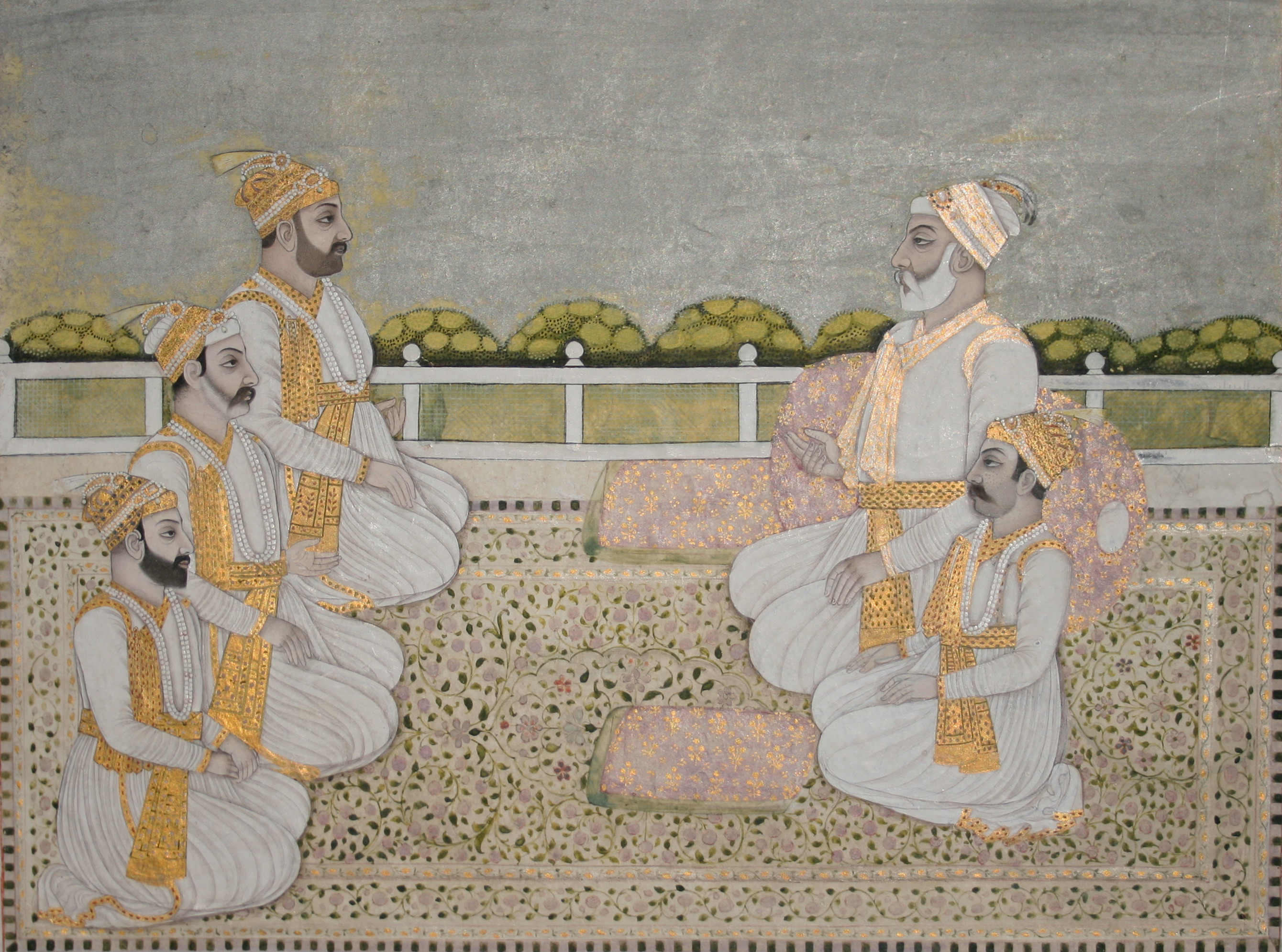 File:Nawab Alivardi Khan with his grandson Siraj ud-Daulah.jpg