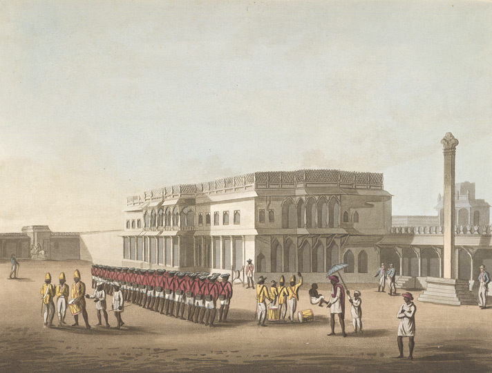 North Entrance Of Tippoo's Palace At Bangalore, by James Hunter (d.1792)[6]