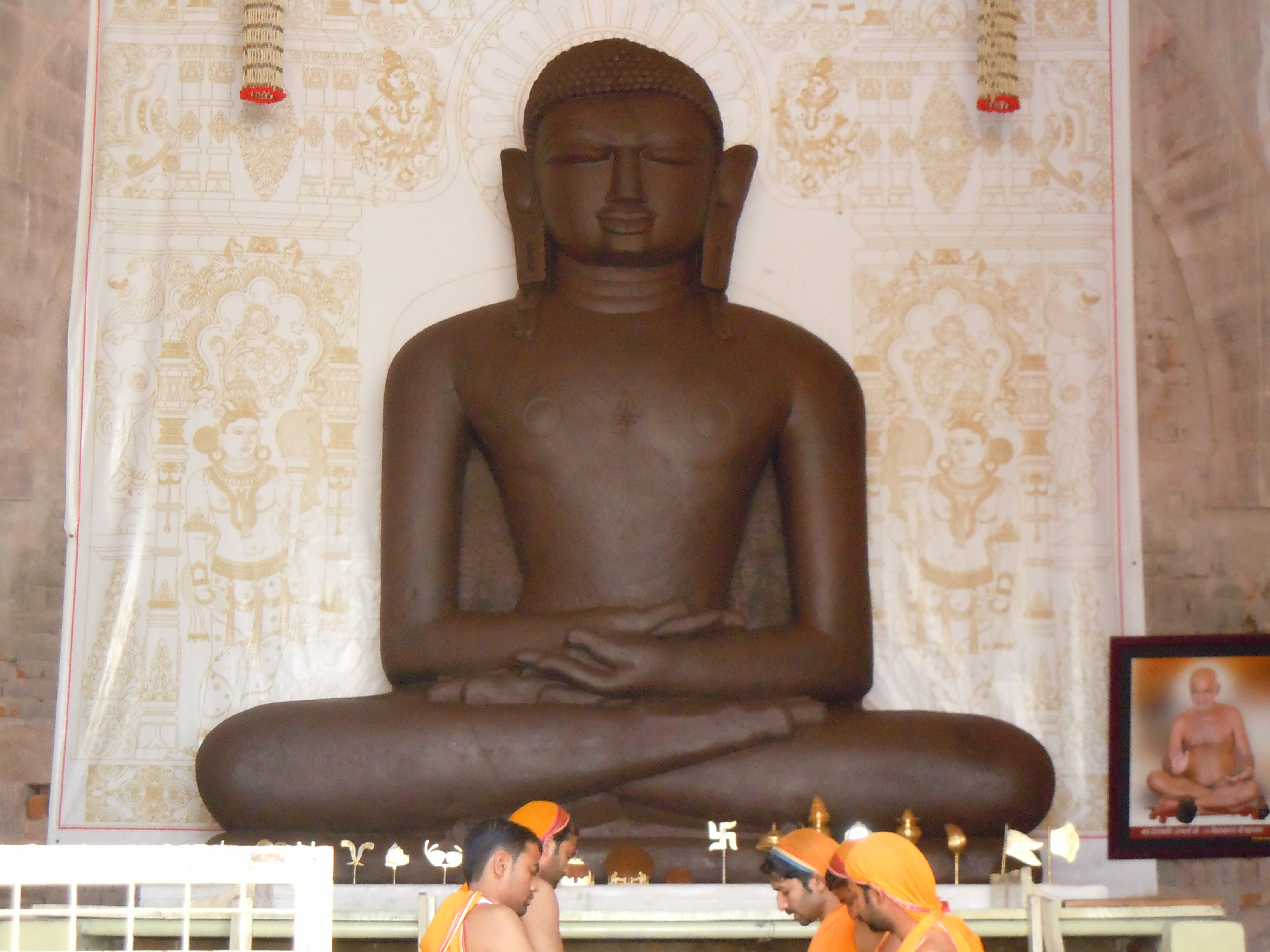 Rishabhdev, believed to have lived over 592.704×1018 years ago, is considered the traditional founder of Jainism.