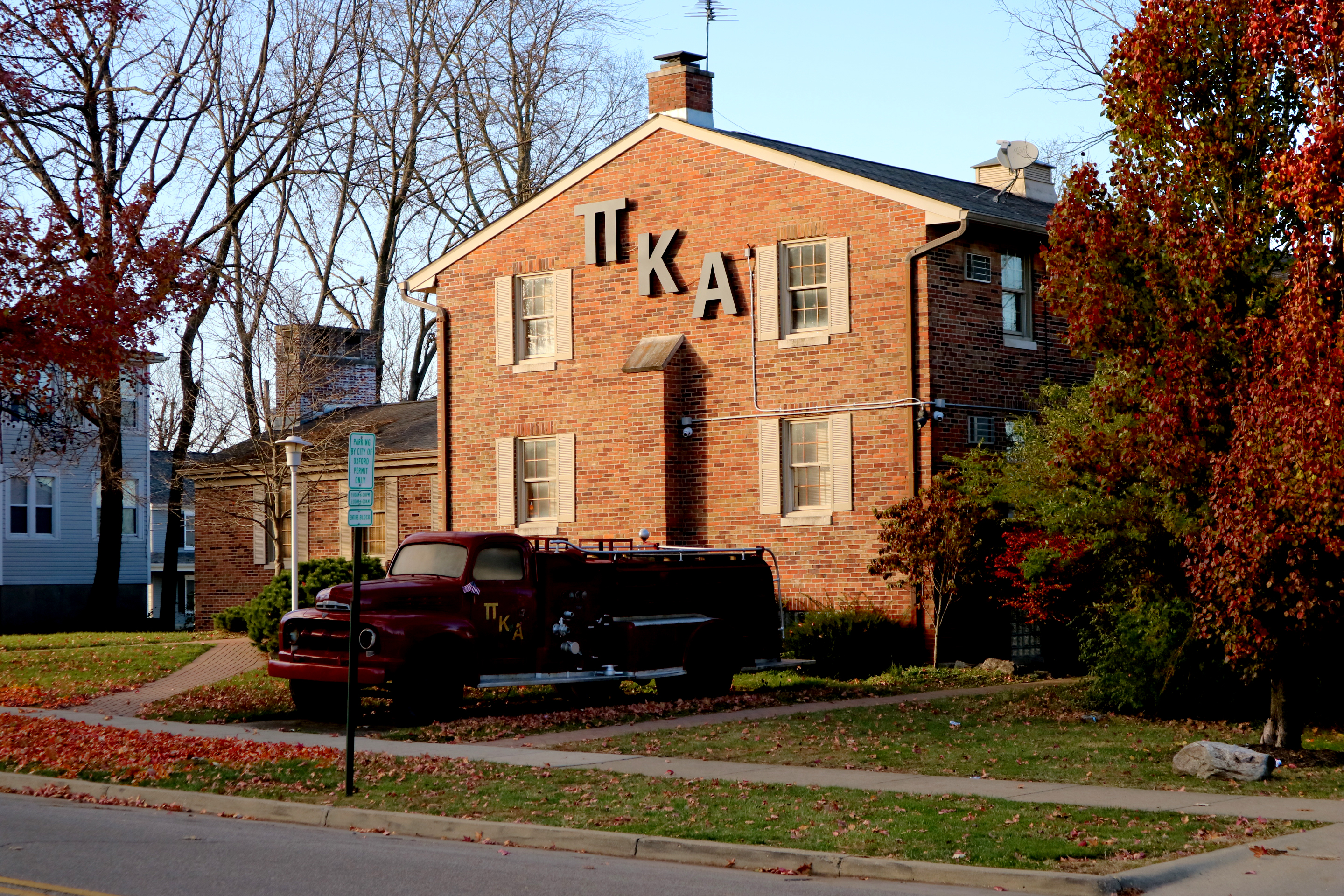 Delta Gamma chapter house of Pi Kappa Alpha
