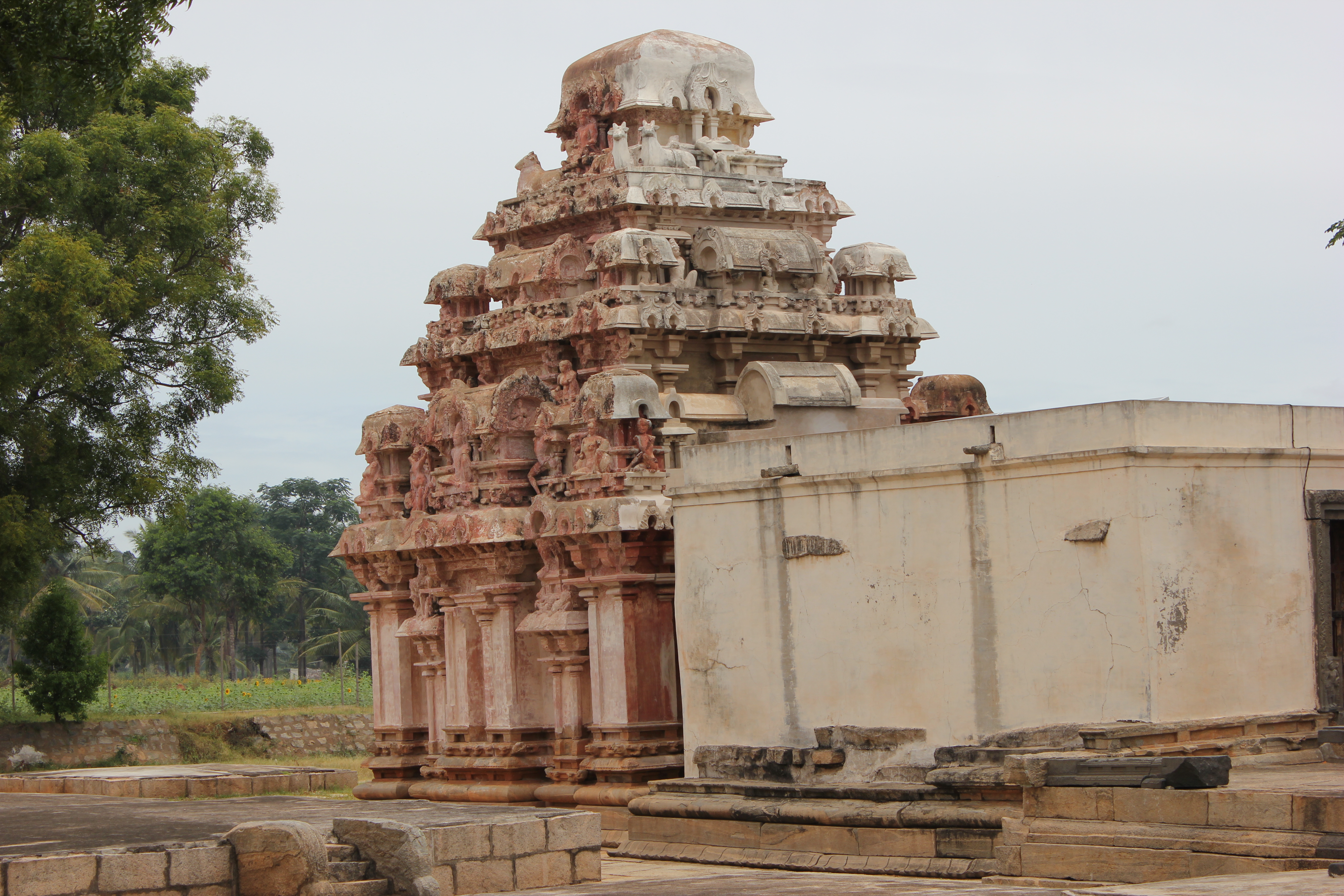 Rameshvara temple (9th century) at Narasamangala.JPG