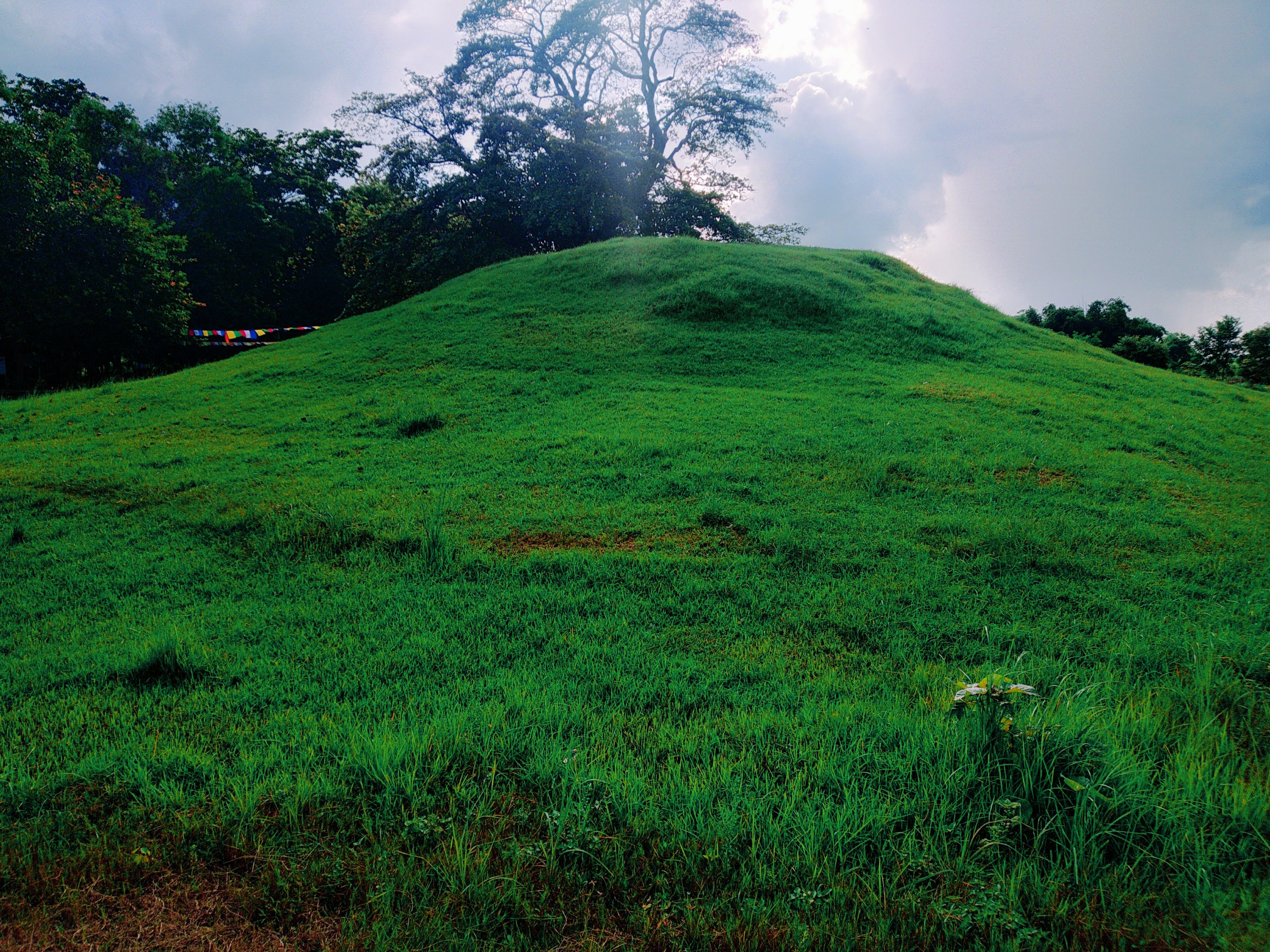 View of Ramagrama stupa, Parasi district, Nepal