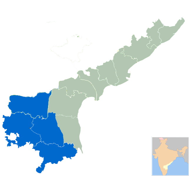 Rayalaseema (in blue)