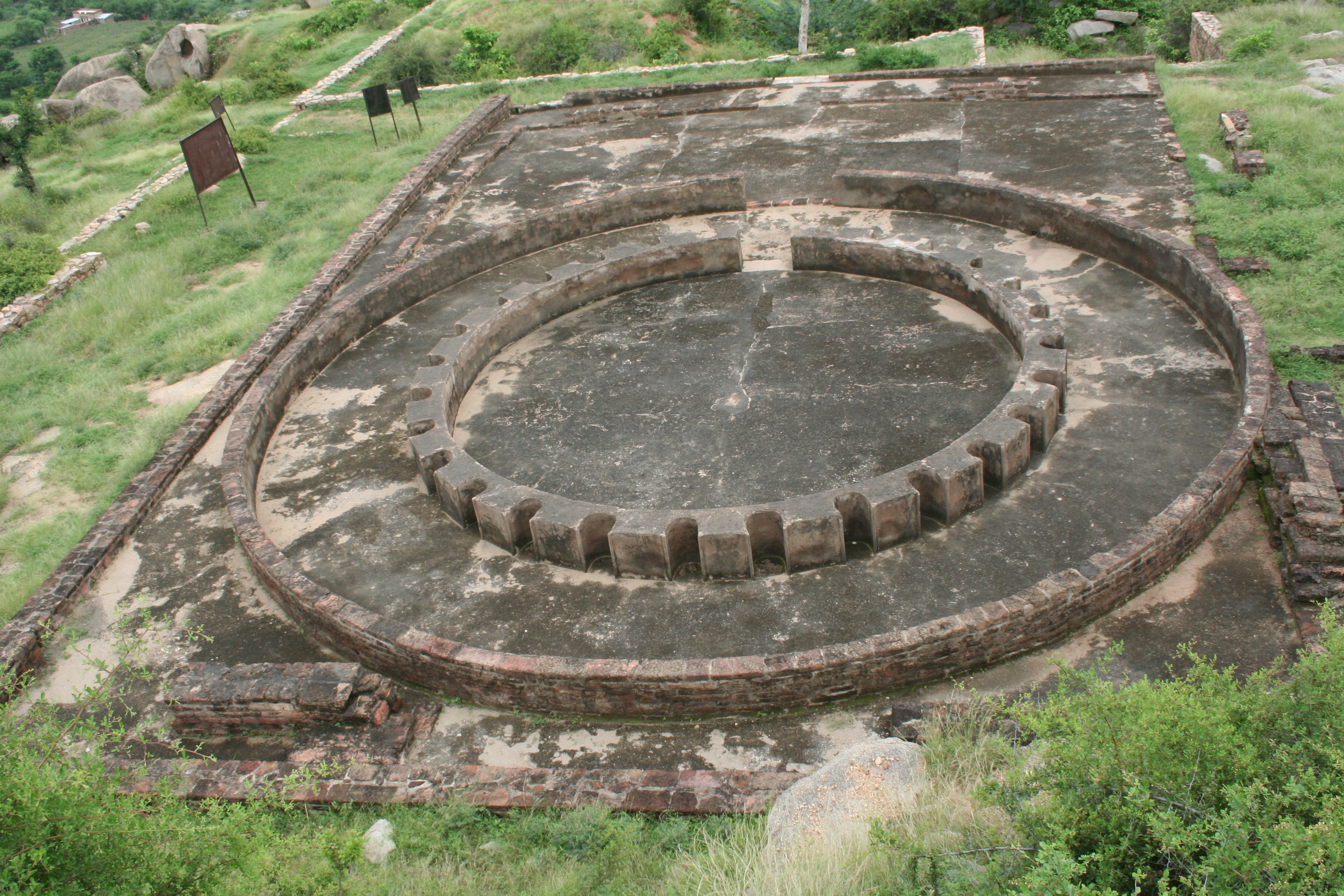 Remains of the Bairat Temple.