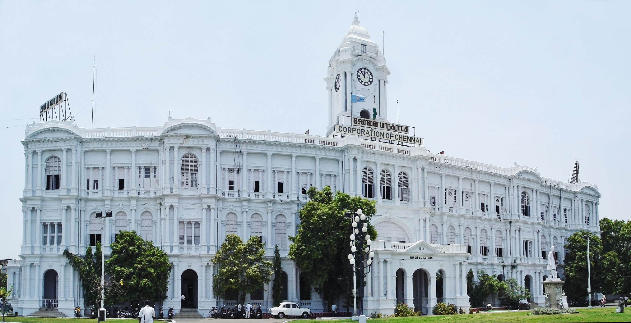 Ripon Building panoramic view