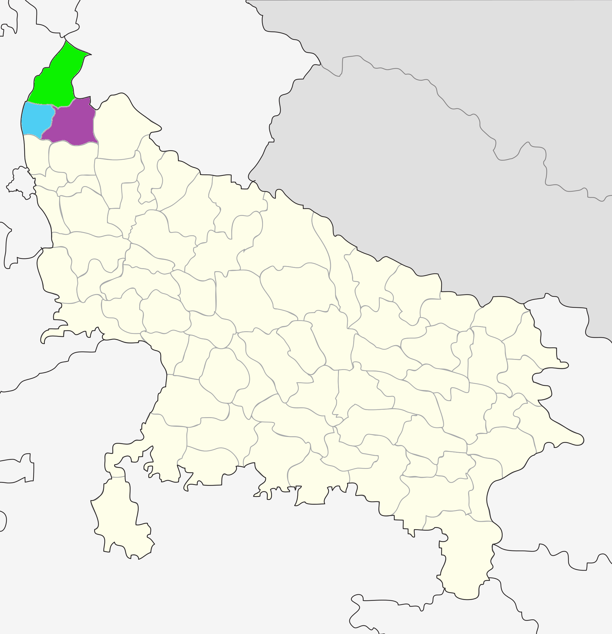 Saharanpur division.png