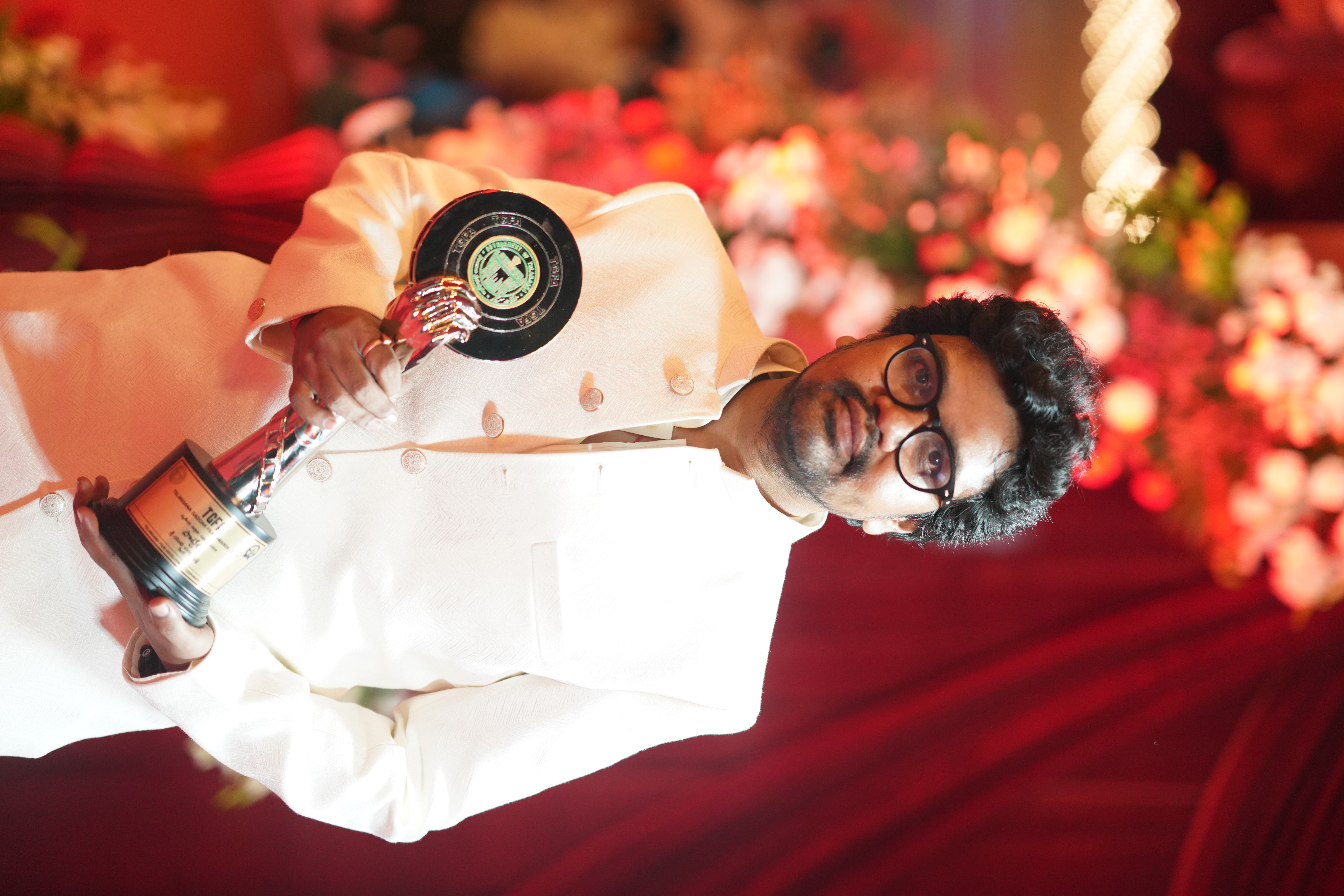 File:Sahith Mothkuri with Gaddar Award 2024 for Second best film.jpg