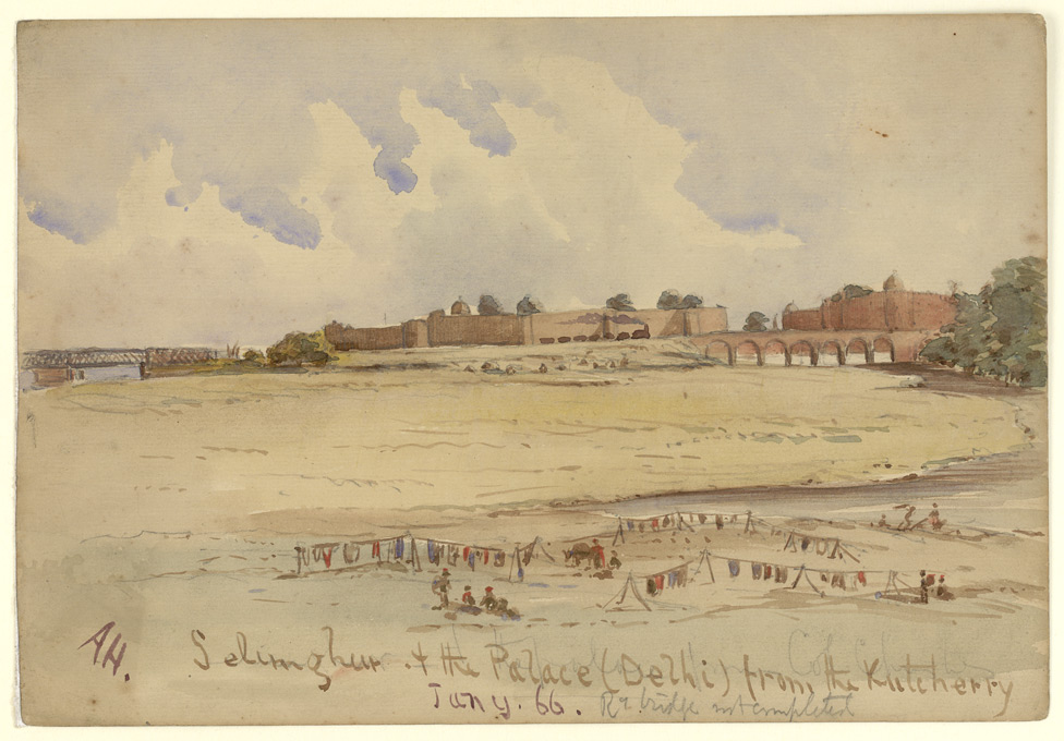 Salimgarh Fort and the Red Fort palace