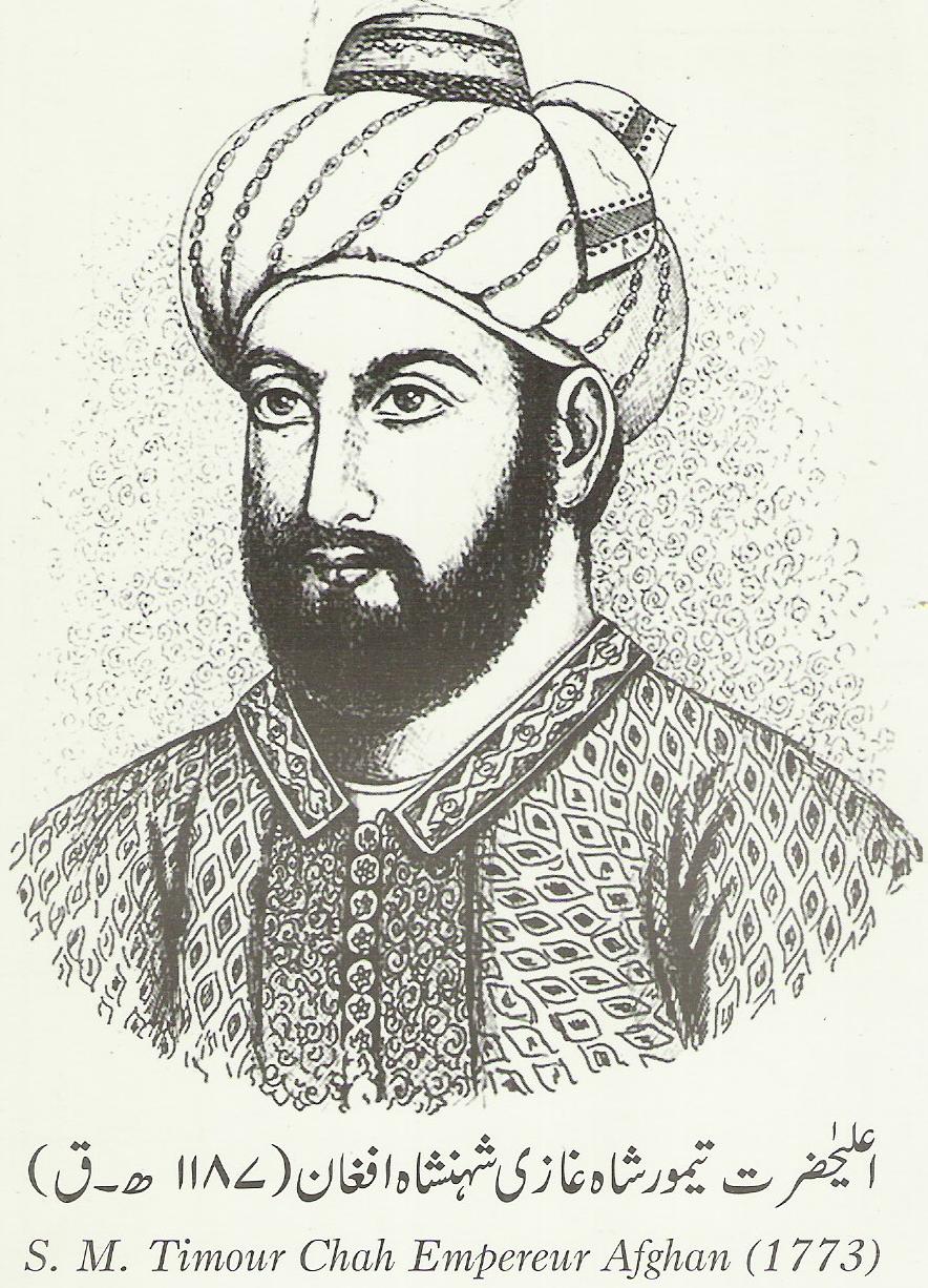 Timur Shah Durrani.