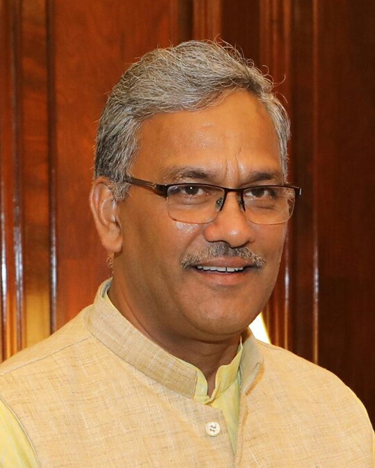 The Chief Minister of Uttarakhand, Shri Trivendra Singh Rawat.jpg