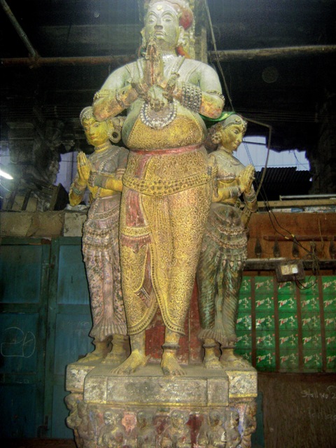 Great King Thirumalai with His Wives