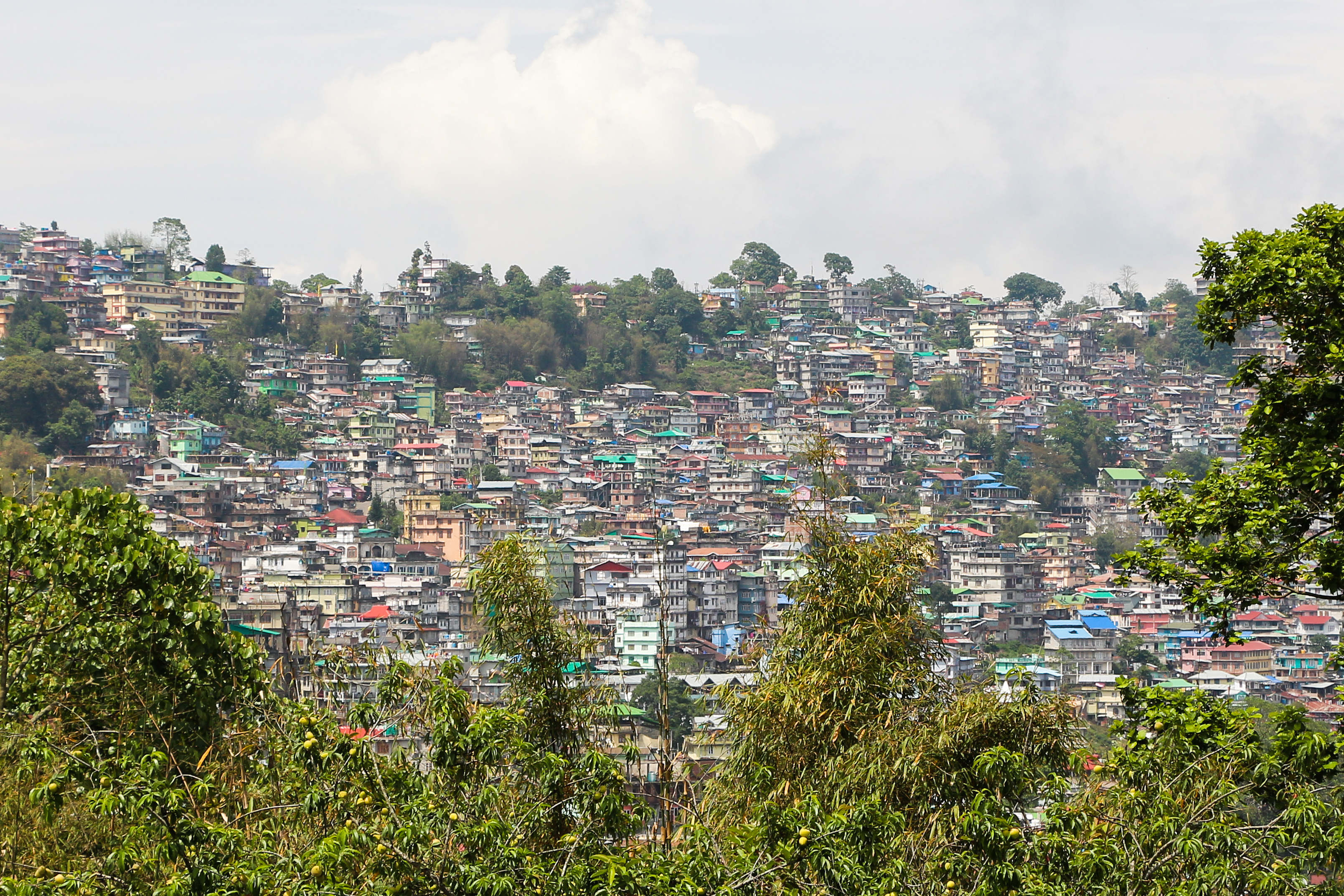 View of Kalimpong town