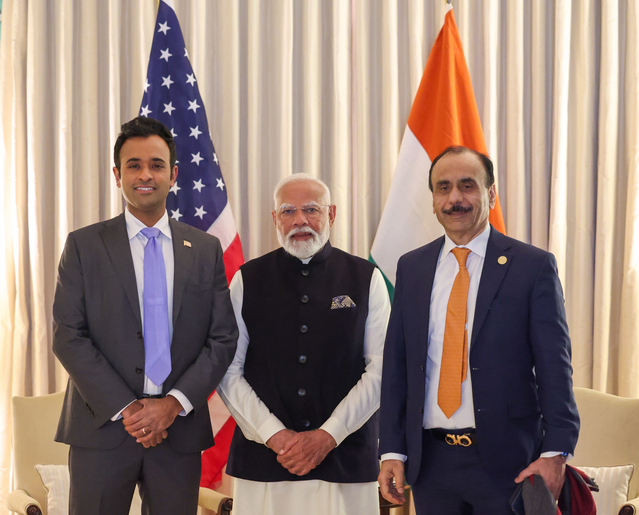 File:Vivek Ramaswamy, Prime Minister Narendra Modi, 2025.jpg